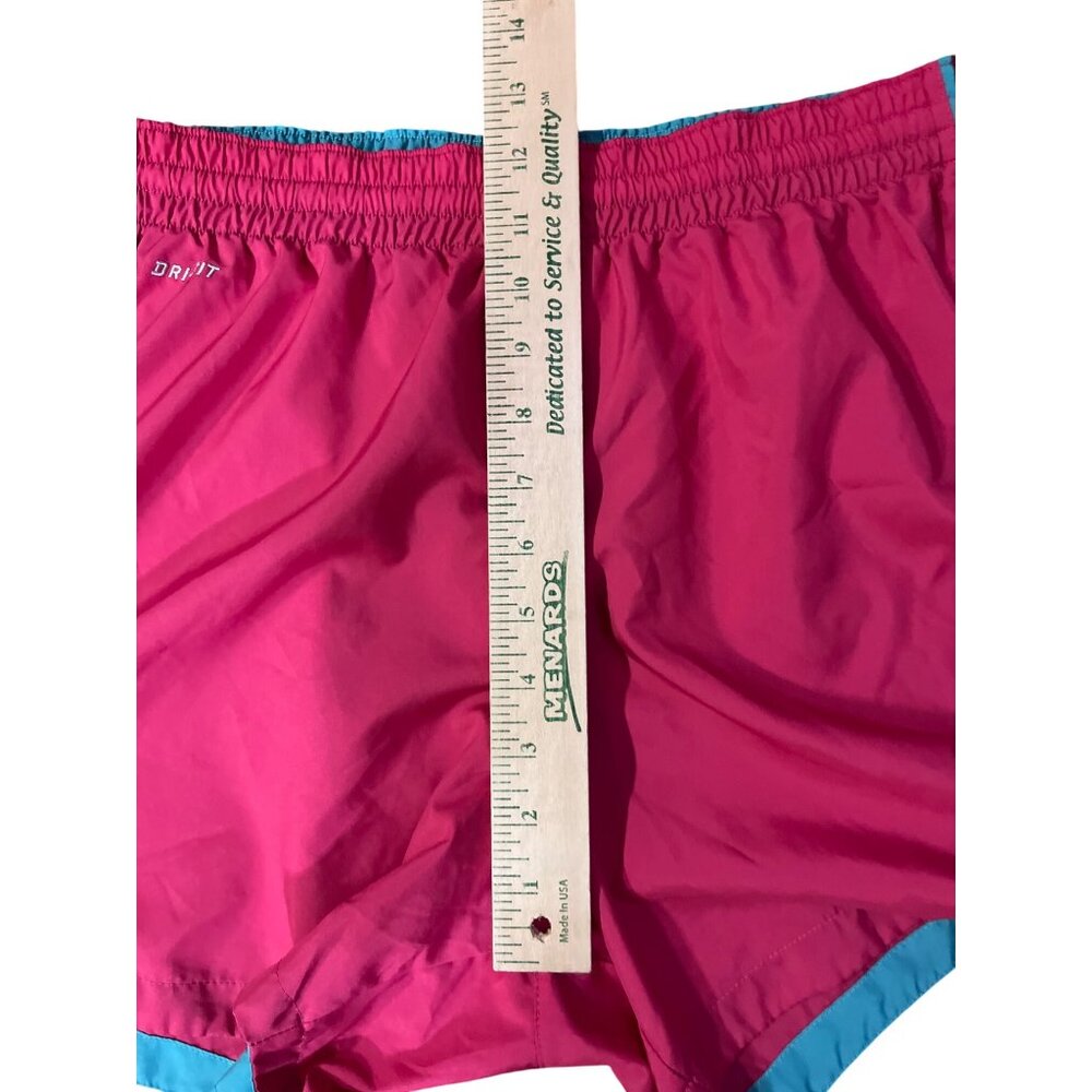 Nike Dri-Fit Shorts Womens XL Used 531774-606 Pink Turquoise - Picture 7 of 16